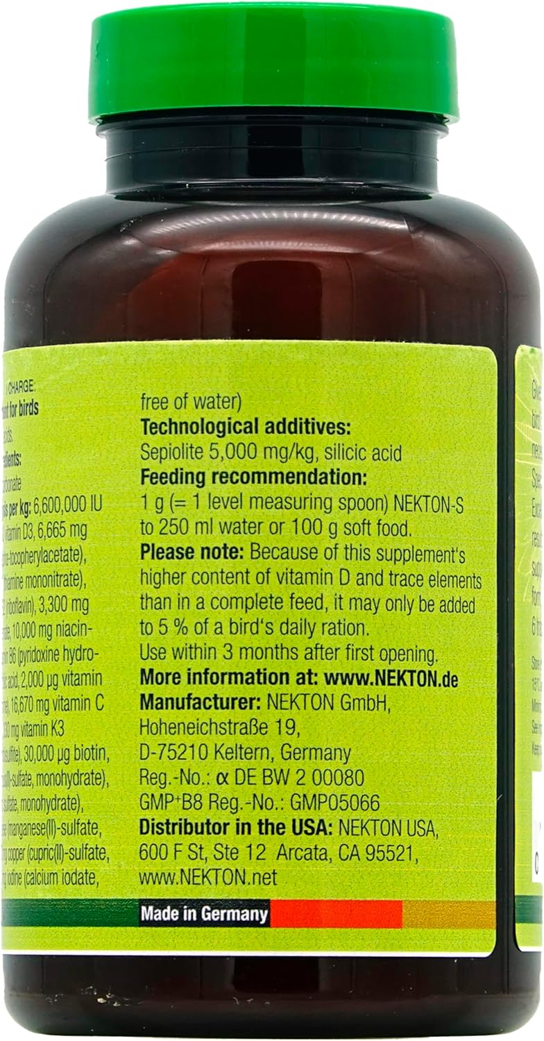 Nekton -S Multi-vitamin for Birds, 150 g - Image 4