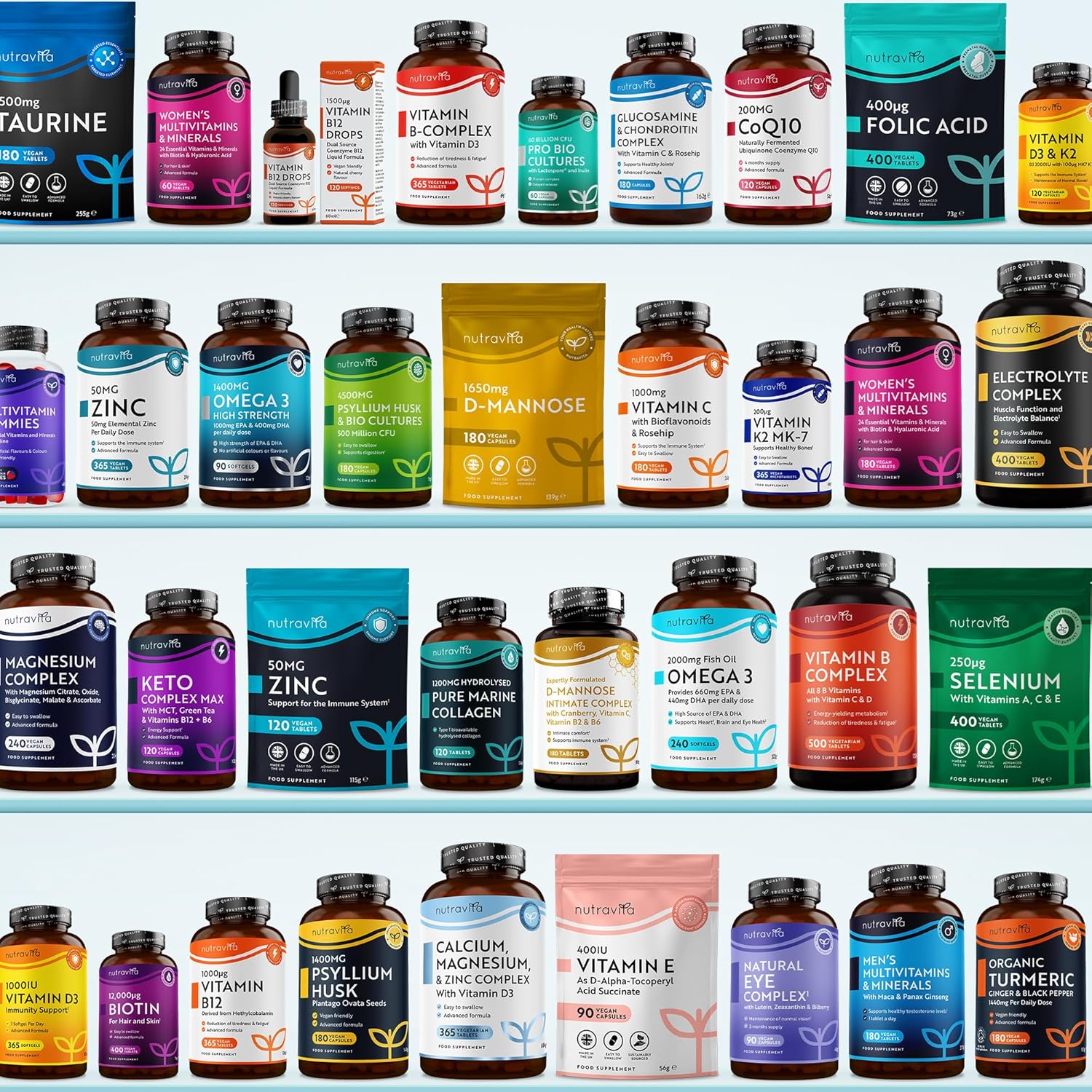 Nutravita Ashwagandha Bio KSM-66® 500mg - 60 Vegan Capsules - Full Spectrum Root Extract - High Quality - Naturally Present Withanolides - Certified Organic Ashwagandha Supplement - Image 12