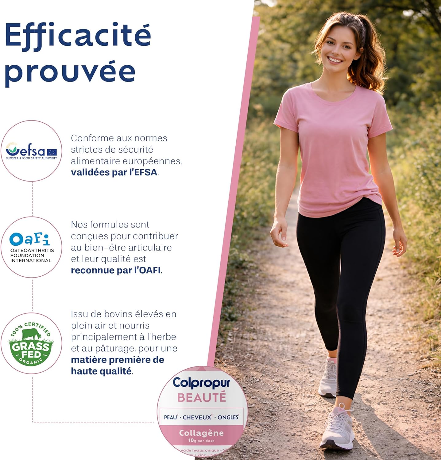COLLAGENE Special Beauty Powder for Skin, Hair & Nails | 30 Days | Neutral Flavour | Food Supplement | Hydrolyzed Collagen, Hyaluronic Acid, Vitamin C | Non-GMO or Additive | COLPROPUR Beauty - Image 7