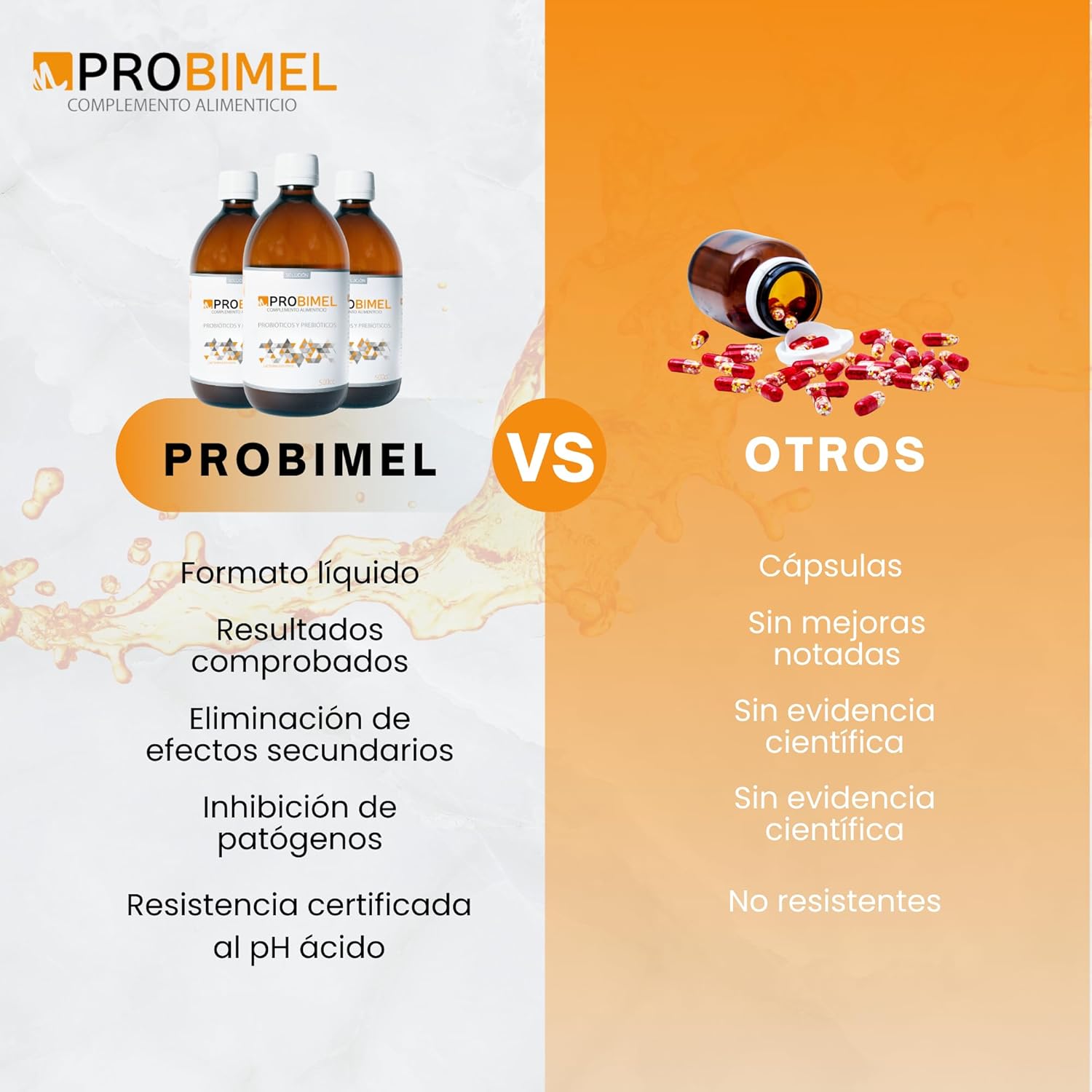 Probiotic Flora for Digestive Health 150ML - Probiotics and Prebiotics for Abdominal Bloating against Sibo, Gastritis, Intestine - Comfort Digestive Probiotic - Image 6