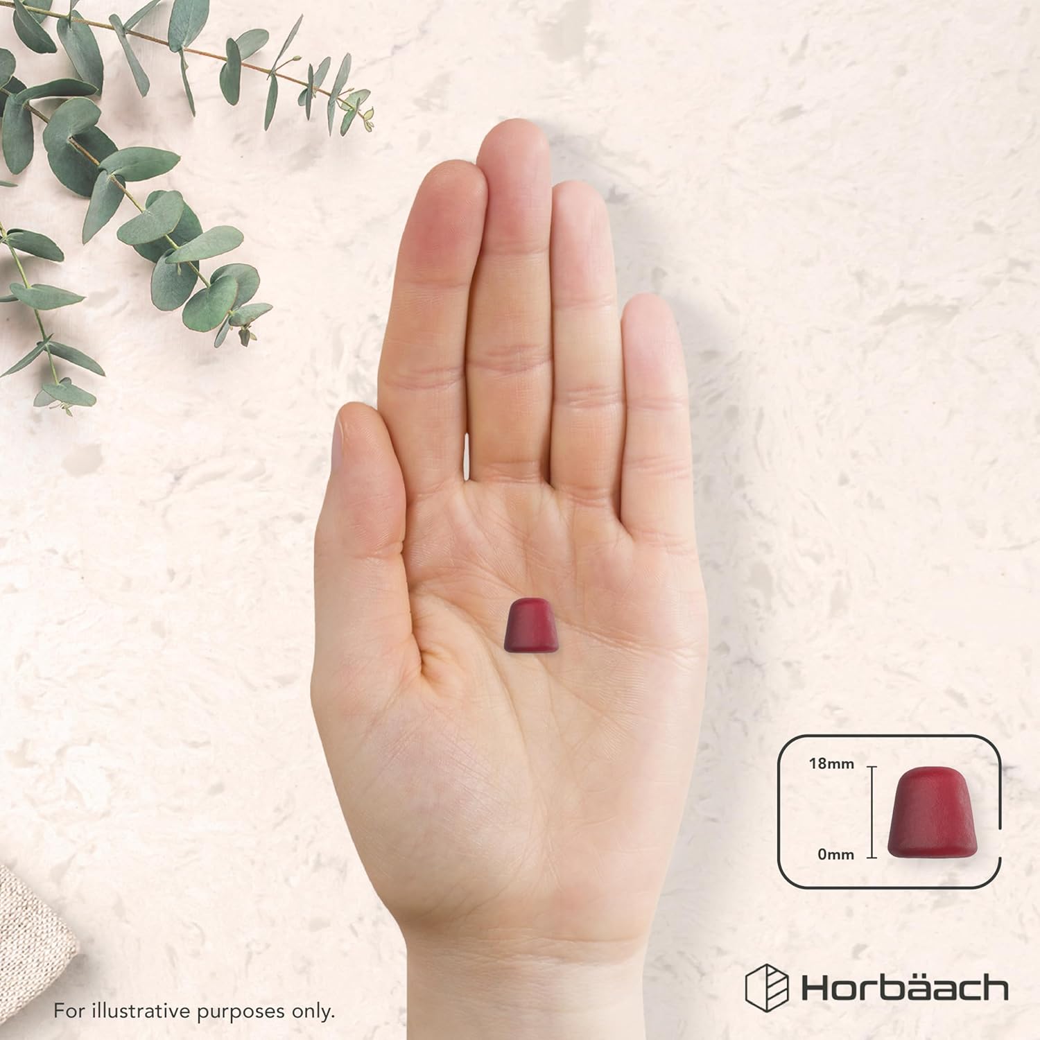 Ashwagandha Gummies 1200mg | 120 Vegan Raspberry Flavor Gummies | for 2 Months | Ashwagandha Withania Somnifera Extract | by Horbaach - Image 9