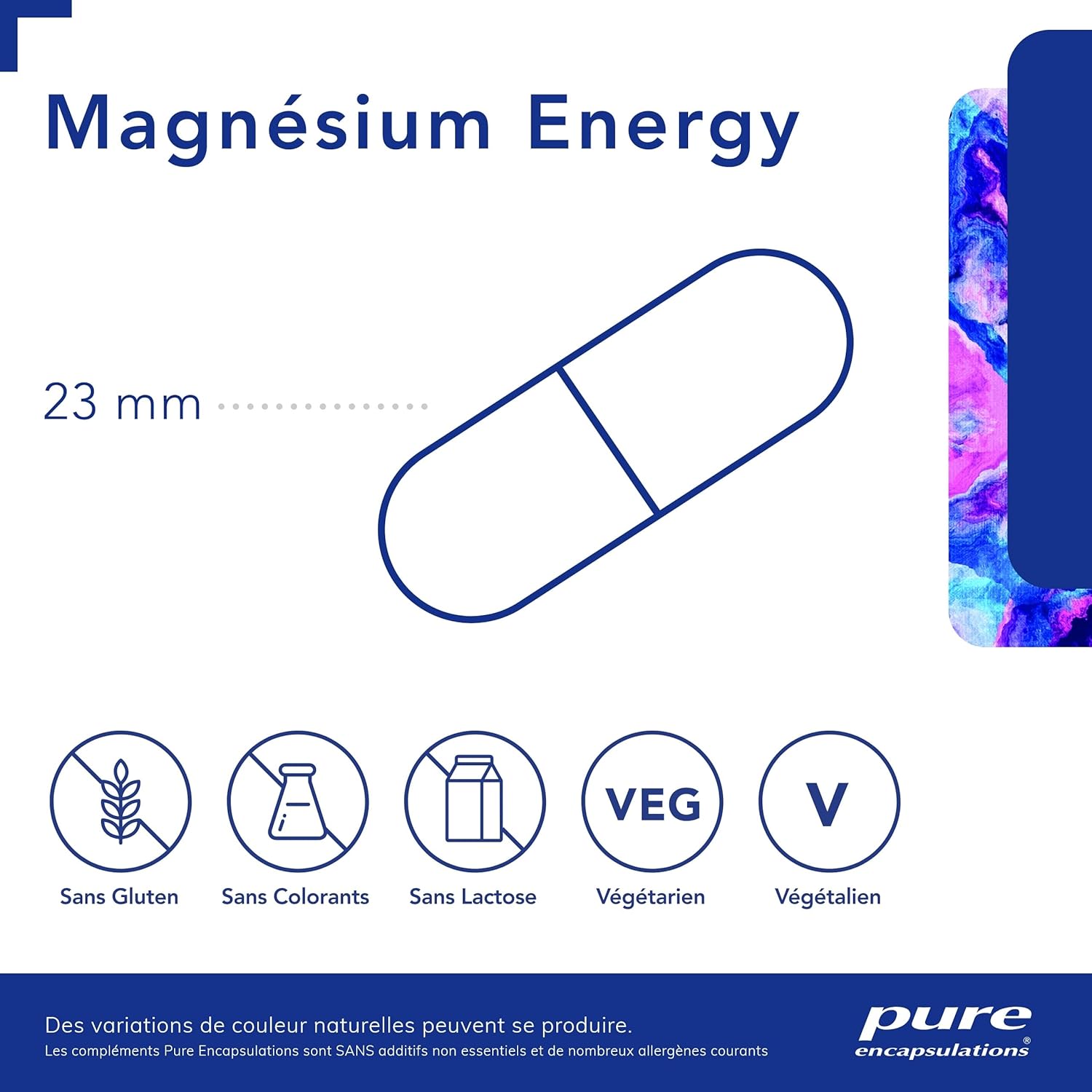 Pure Encapsulations - Magnesium Energy - Sport Formula - Magnesium Bisglycinate and Citrate with Taurine and Vitamin B12 - Fatigue and Energy - Muscle Support - Food Supplement - 60 capsules - Image 5