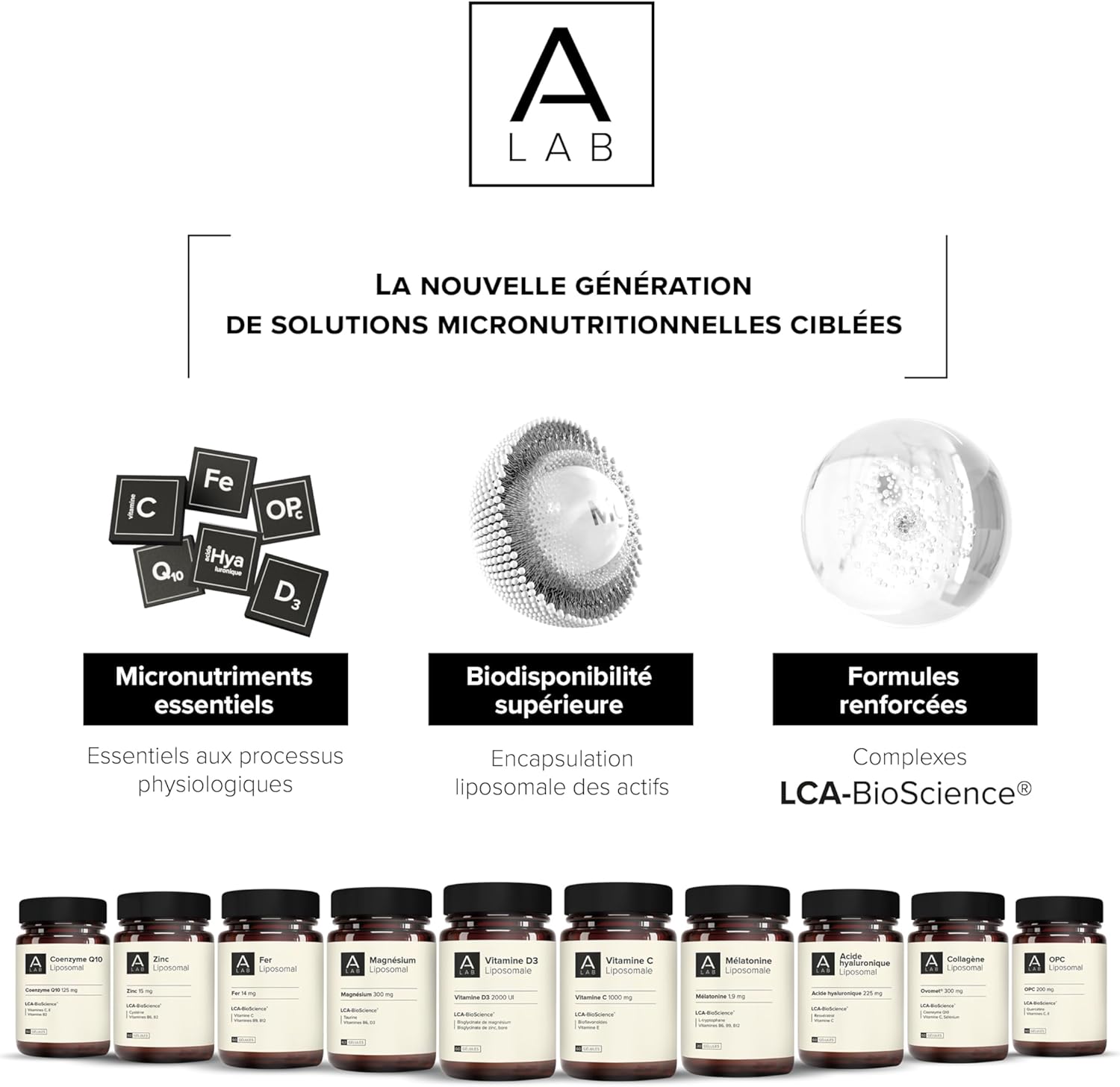 A-LAB Liposomal Melatonin 1.9 mg - Enhanced Assimilation - Sleep Supplement, Jetlag - 30 days taken - Made in France - Image 9