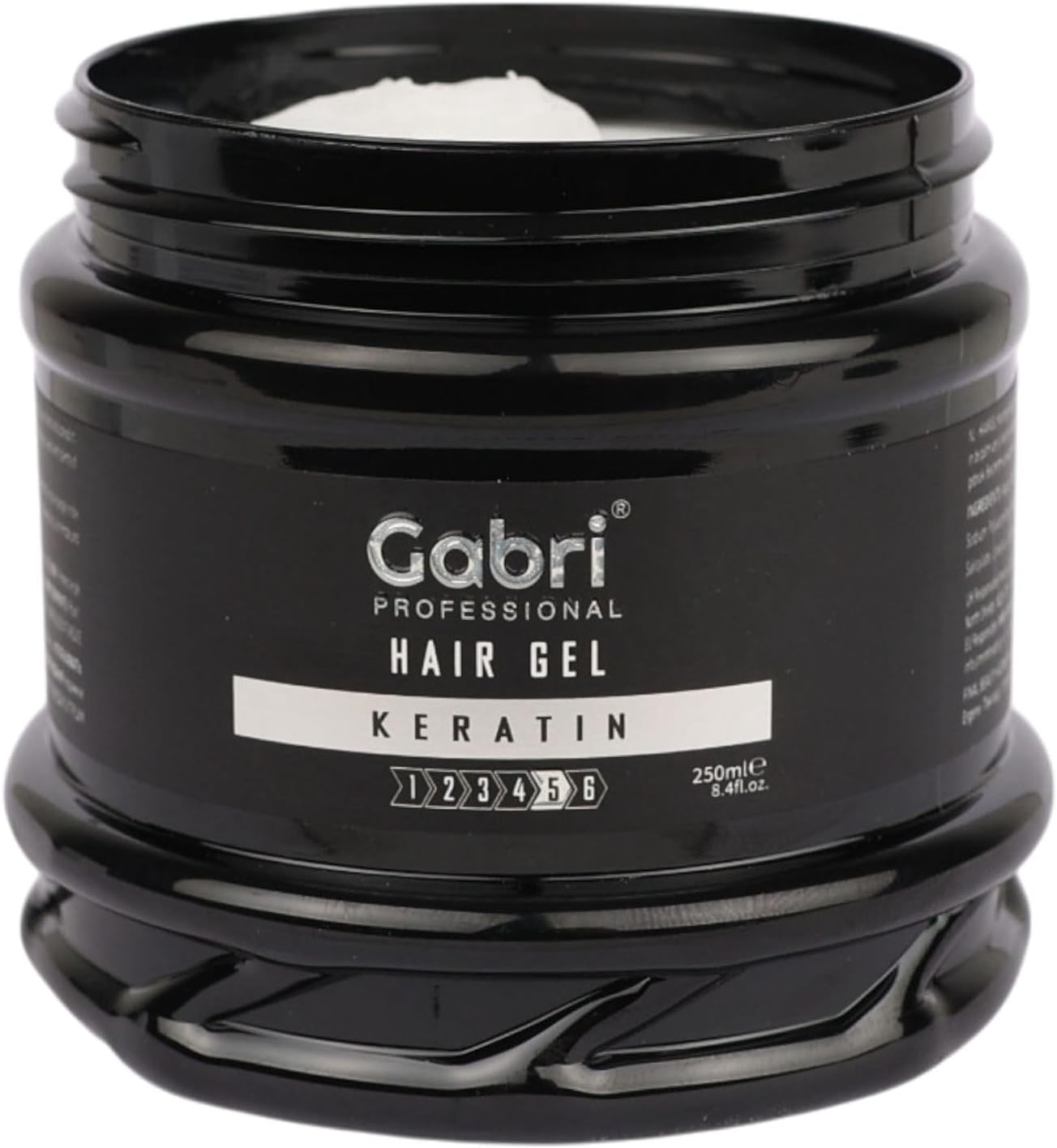 Gabri Keratin Hair Styling Gel 250ml - High Shine, Anti-Frizz Effect, Edge Control - Image 8