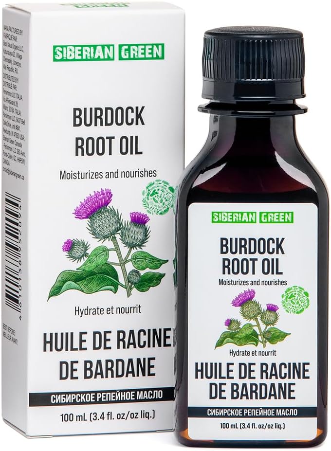 Burdock Oil - Pure and Natural Siberian Burdock Root Oil for Hair and Skin Care - Easy to Apply Hair Oil for All Hair Types - Antifel Oil - Image 4