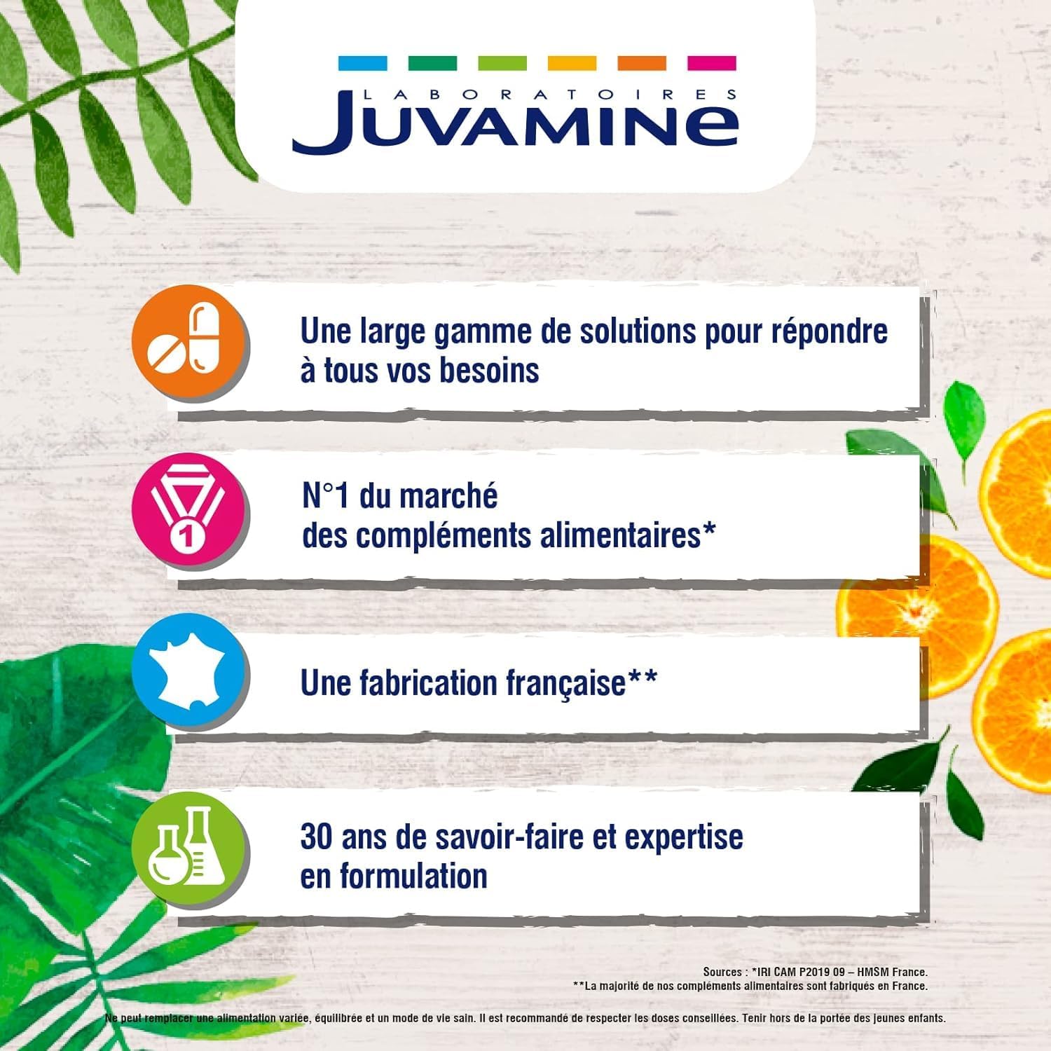 JUVAMINE - Vitamin C500 - Maxi Format - 120 Chewable Tablets (Pack of 1) - Image 5