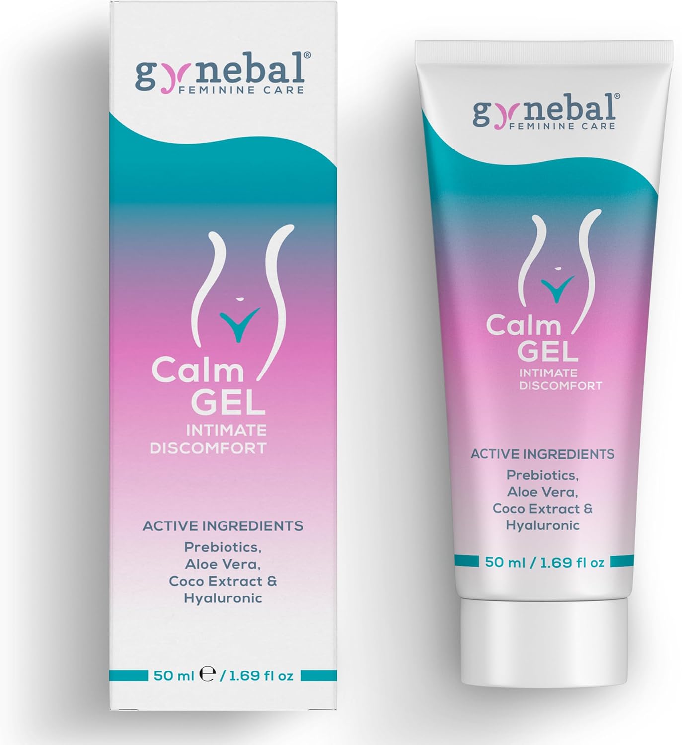 GYNEBAL CALM Intimate Gel with PREBIOTICS - Moisturizing Gel for Vaginal Dryness, Anxiety and Discomfort - Supports Vaginal Flora - External Use for Women (50 ml) - Image 2