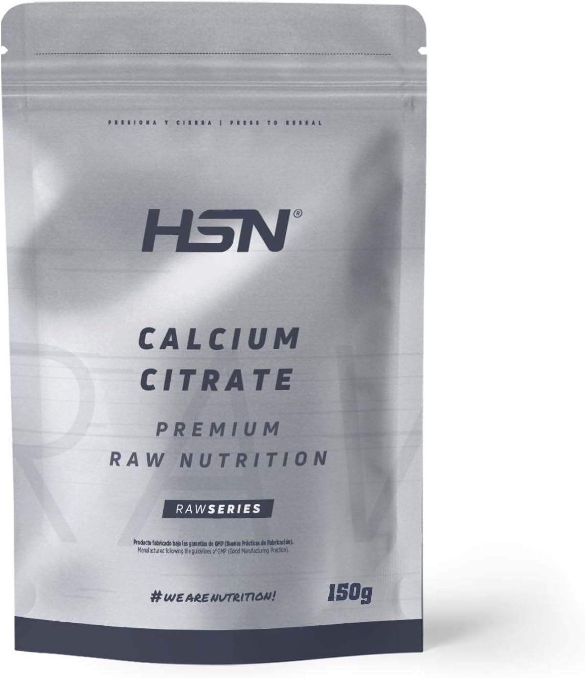 HSN Calcium Citrate | Calcium Citrate Powder | 100% Pure Powder Maximum Absorption | Supplement for Bone & Nervous System Health | Vegan, Gluten Free, Natural Flavour, 150g - Image 2