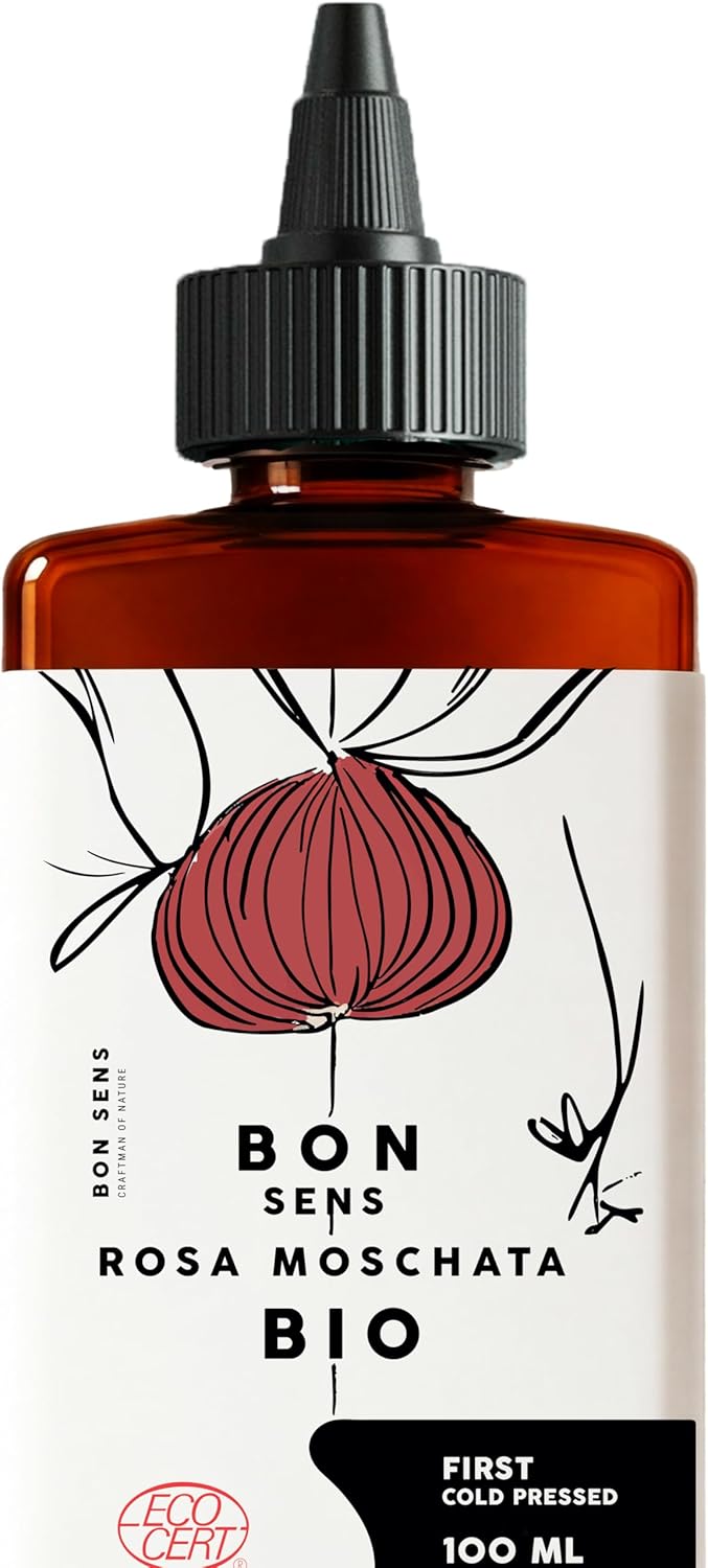 Organic Rosehip Oil - 100% Pure - Anti-Ageing Oil, Face, Skin, Scars and Stretch Marks - Rich in Vitamin C, Omega 3, Vitamins E + A (Retinol) - 100 ml - Image 2