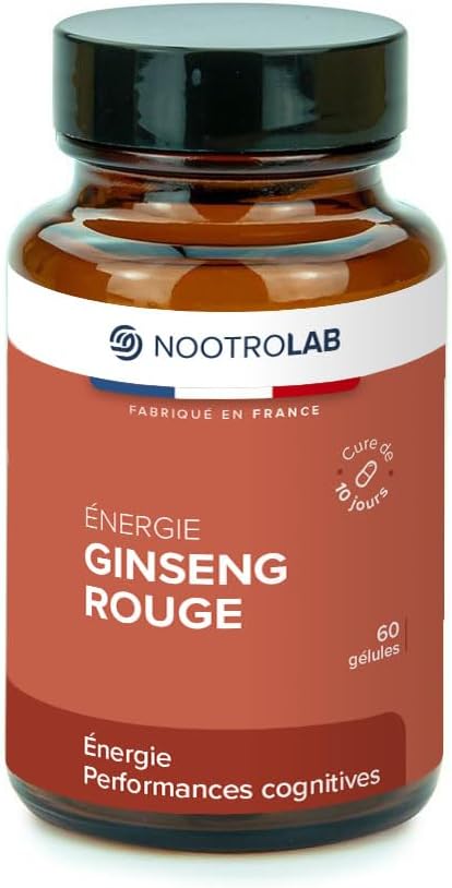 Red Ginseng – Vitality, Energy & Endurance – Adaptogenic Plant – Panax Ginseng Root - 60 Vegetable Capsules – Nootrolab - Image 2