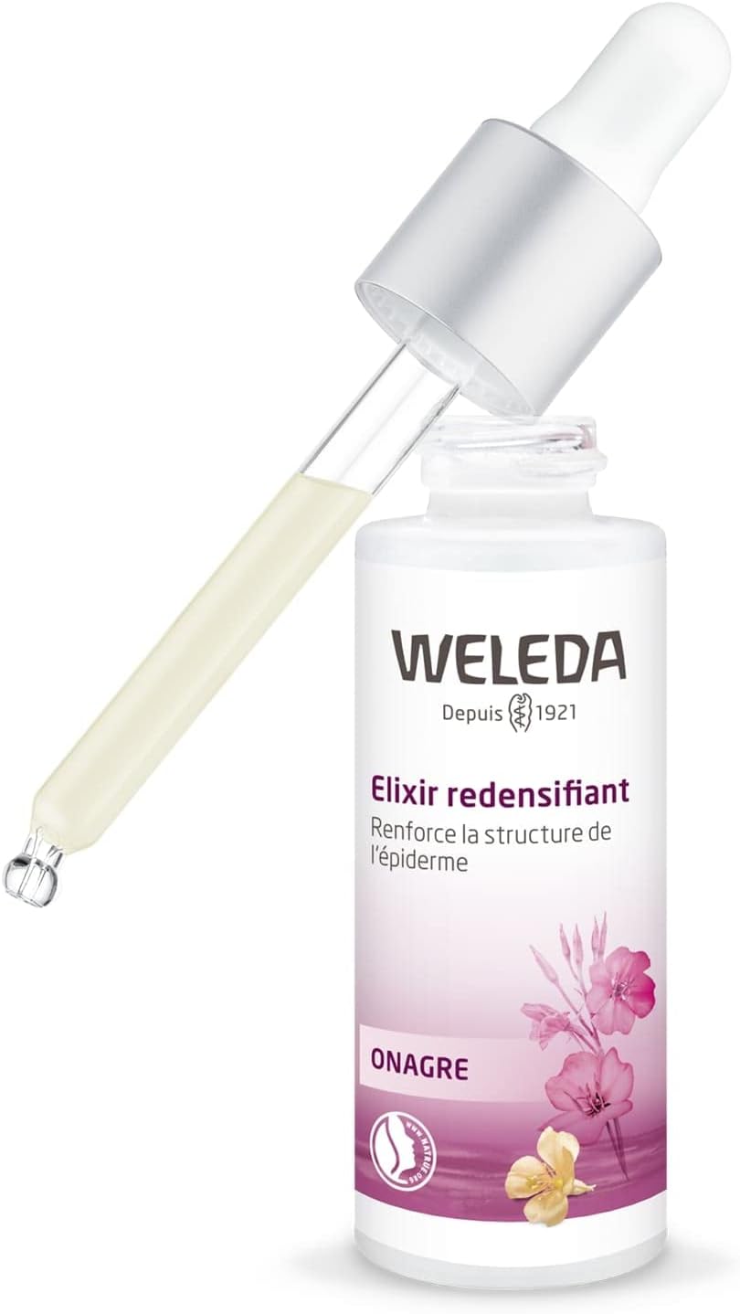 WELEDA Organic Evening Primrose Strengthening Concentrate: Natural Cosmetic Structuring Moisturizing Serum, Reactivating Cell Renewal, Intensive Care to Reduce Wrinkles (1 x 30ml) - Image 2