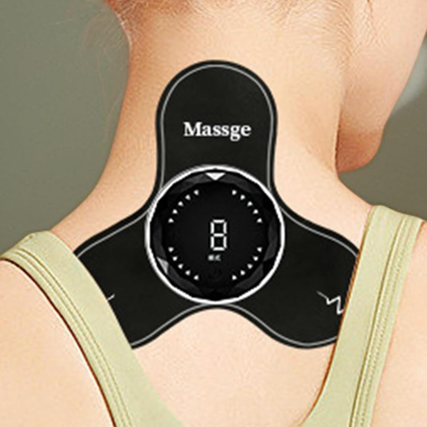 Massageur Cervical Et Dorsal - Appareil de Relaxation Électrique Portable - Appareil Rechargeable USB Avec 8 Programmes Pour Relaxation Voyage Séance Sport Spa Récupération Sommeil - Image 4
