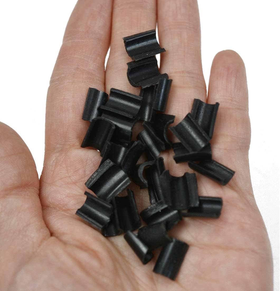 100 Pieces Keratin Glue Replacement Keratin Glue U Glue for Hair Extension (Black) - Image 5