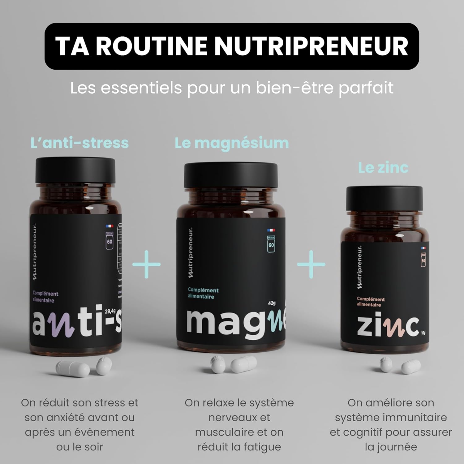 Anti-stress - 3 months - Saffron extract, Rhodiola, L-theanine, Gaba, L-tryptrophan, California poppy (3) - Image 10