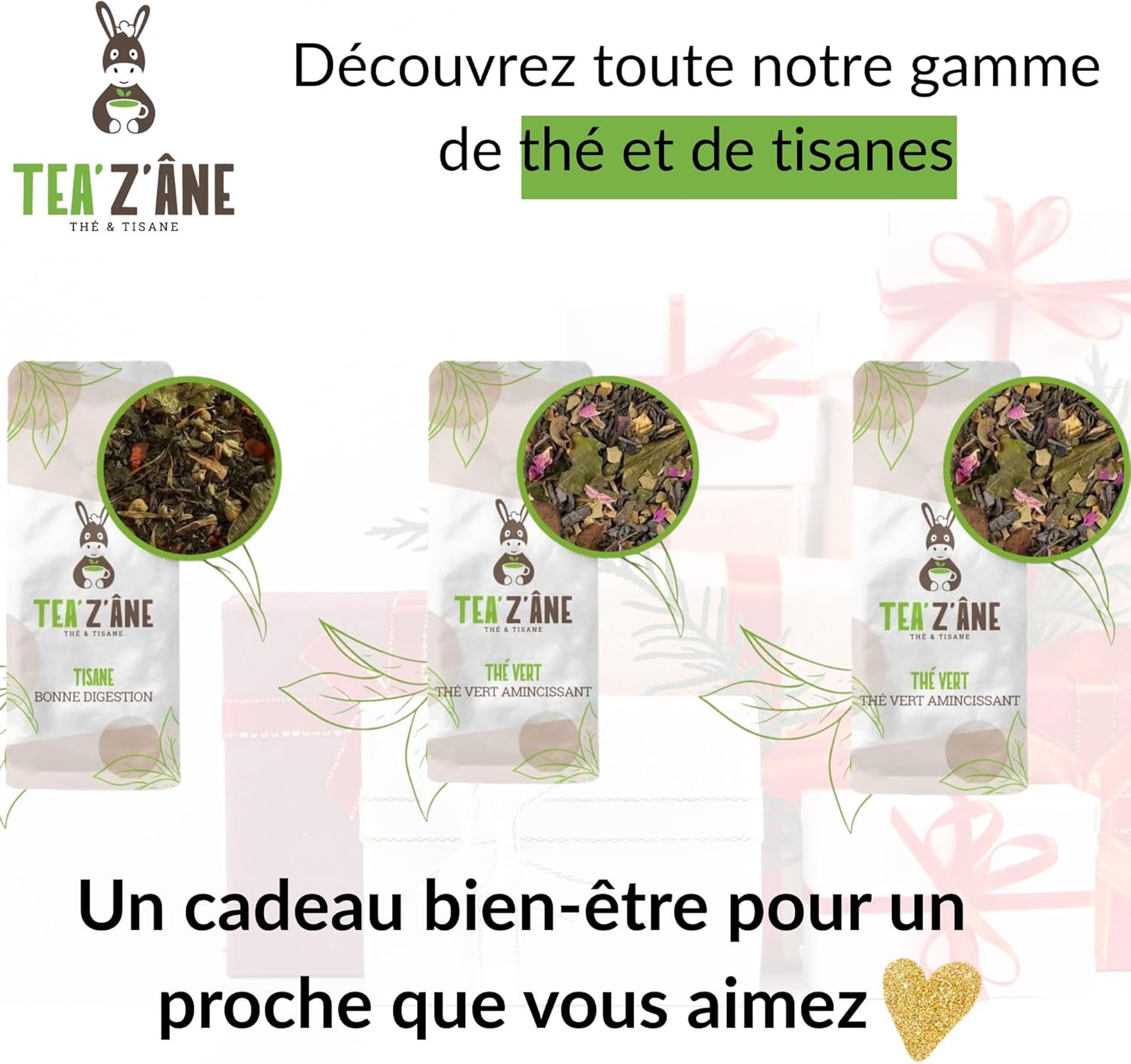 Sweet Night Infusion | Melissa, Chamomile, Valerian, Mint & Nettle | Relaxation & Soothing Herbal Tea Loose 100g | Calm Night & Natural Sleep Infusion | Premium Plants | Tea'z'âne - Image 7
