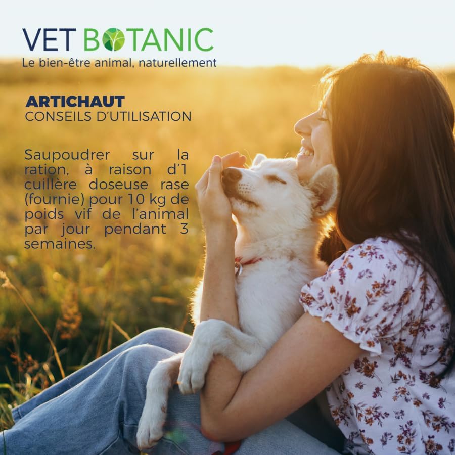 Artichoke Powder, Detox Drainage Dogs and Cats, 100 g, - Image 4