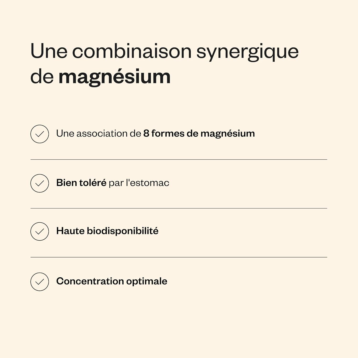 Optimag - 8 Exceptional Magnesium Forms - High Absorption & No Intestinal Discomfort - Reduction of Fatigue - Covers 100% of the Recommended Daily Intake - Vegan - SuperSmart - Image 5