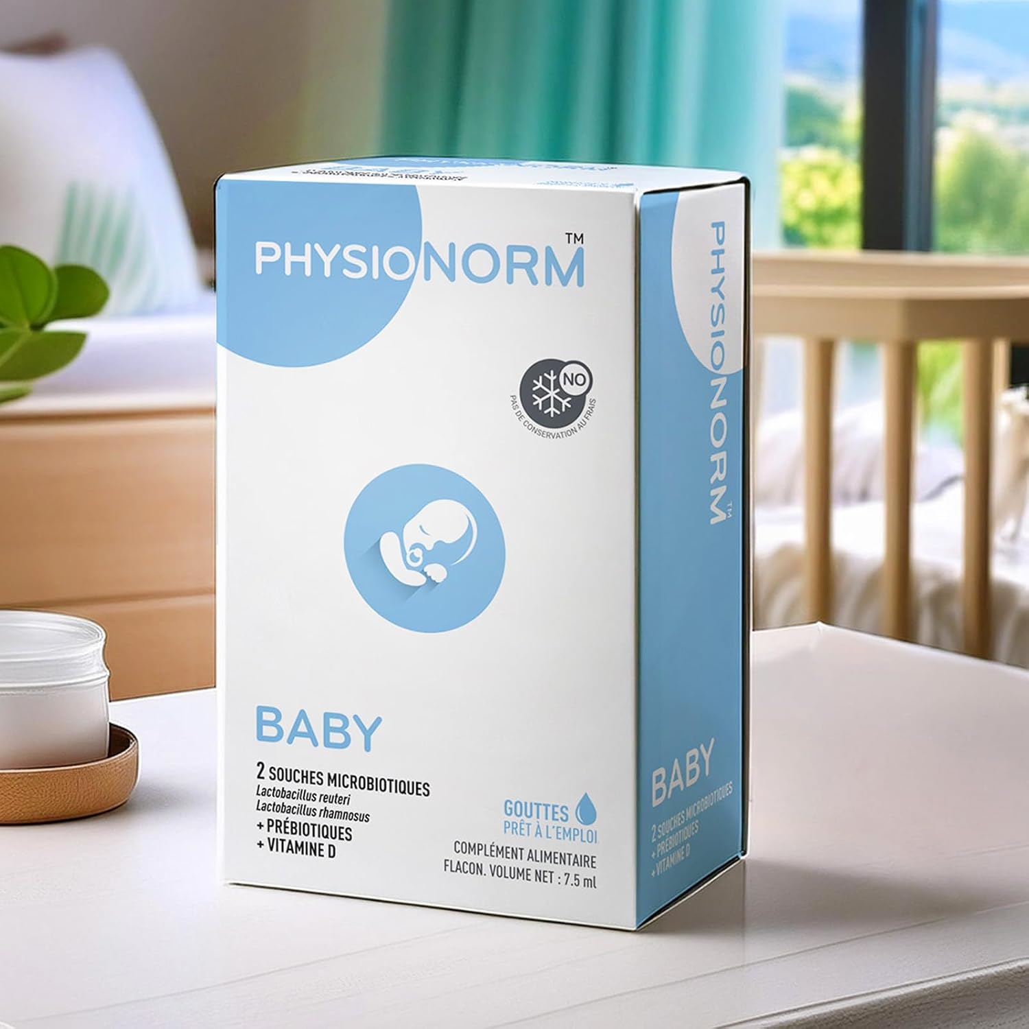 Physionorm™ Baby - Dietary Supplement - Probiotics + Prebiotics + Vitamin D - Colic and Infant Eczema - 1 Month of Treatment - Image 5