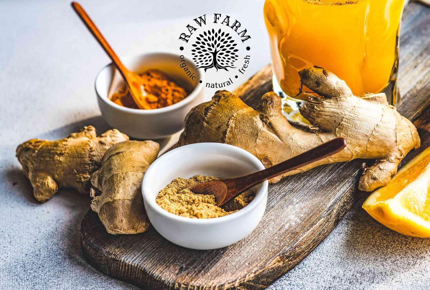 Raw Farm Raw Honey 900g with Ginger & Turmeric - Unheated, Unfiltered, Single Origin - Unpasteurized Beekeeper Honey, Rich in Nutrients and Natural Taste - Image 5