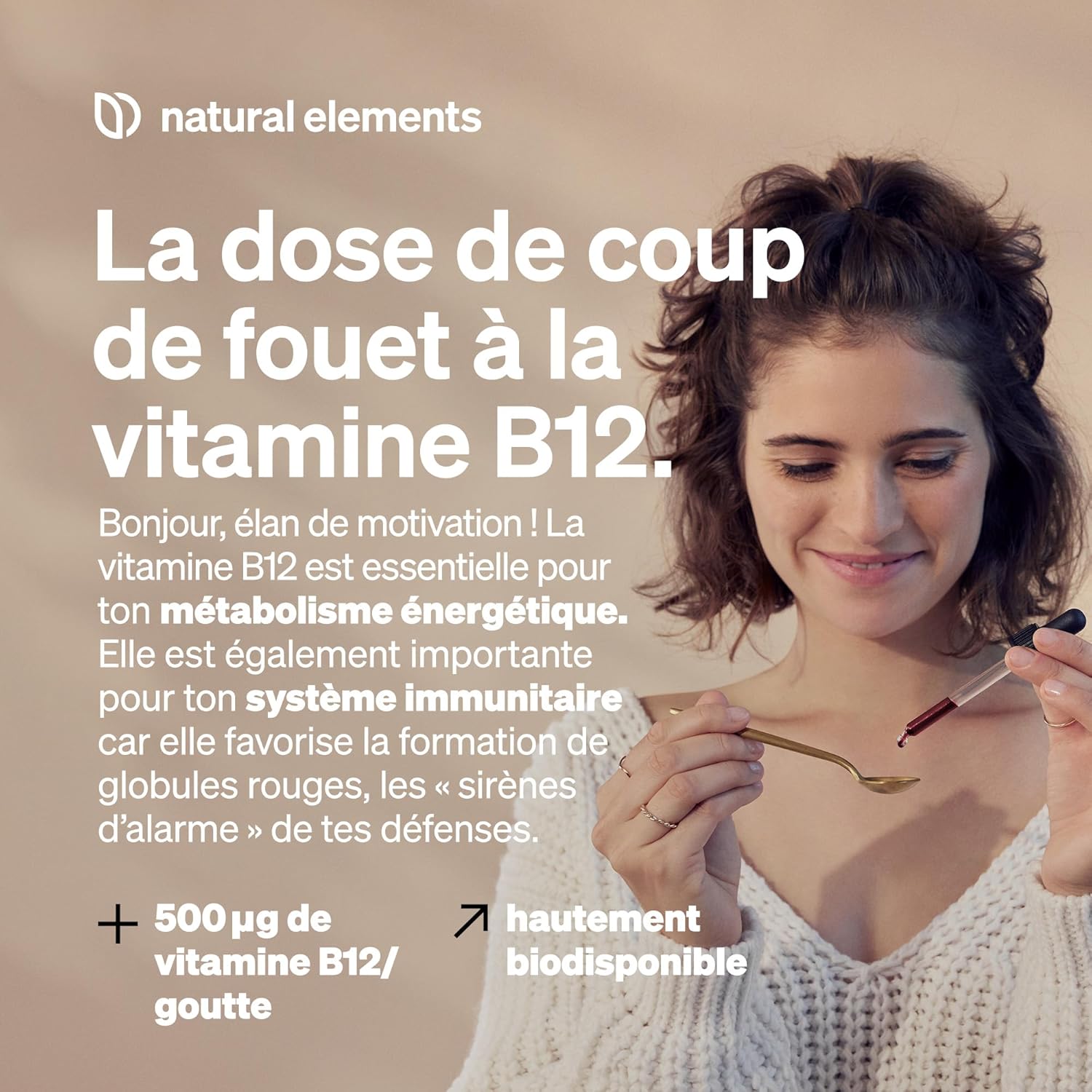 Vitamin B12 drops – 50 ml (900 drops) – vegan, alcohol free – 2 active forms (methylcobalamin and adenosylcobalamin) – carefully tested in the laboratory in Germany - Image 4