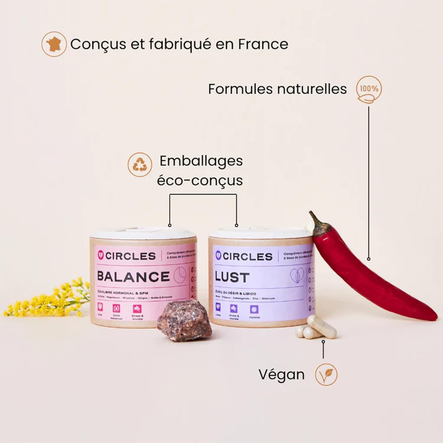Vitality, Libido & Energy | Maca, Ashwagandha, Tribulus, Zinc, Vitamins B6-B9 | Hormone Balance & Intimate Wellness LUST Femme - Image 7