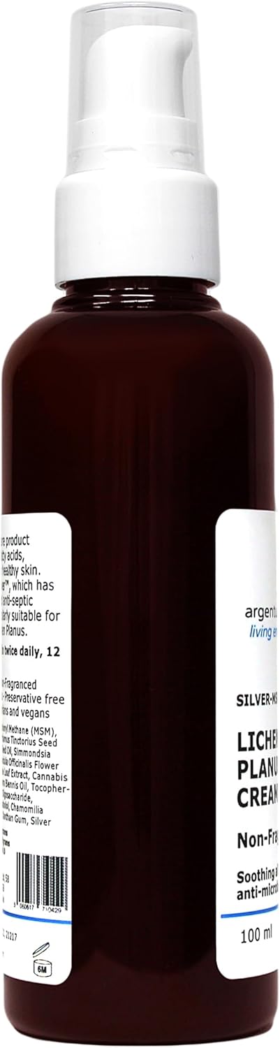 Silver-MSM Unscented Lichen Planus Cream 100ml | For Lichen Plan Prone Skin - Image 5