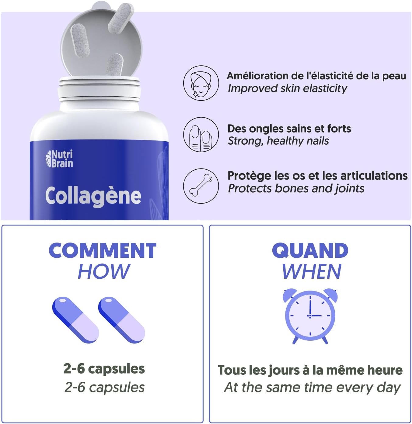 Hydrolyzed Collagen XXL with Magnesium | 450 Tablets | High Dosage | For Joints, Skin, Hair & Beauty | With Vitamin C, Vitamin D, Calcium and Silicon | High Bioavailability - Image 6