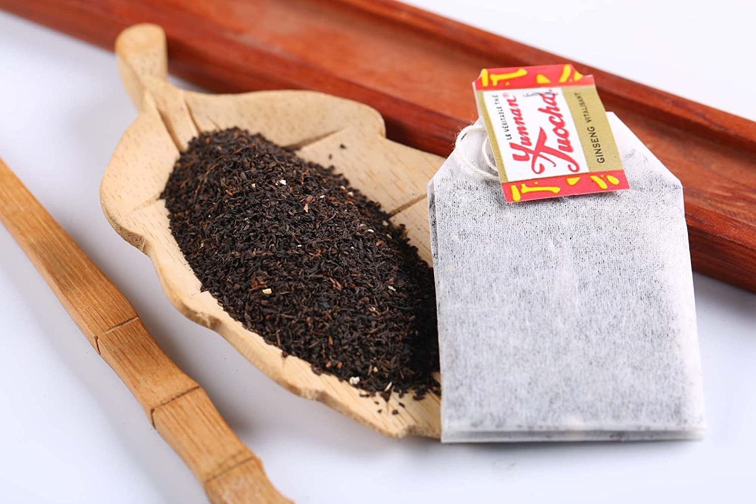 Yunnan Tuocha Zouji Tuocha Tea with Ginseng – Vitalising – 100 Sachets (5 x 20) – 200 g – Yunnan Origin Guarantee - Image 9