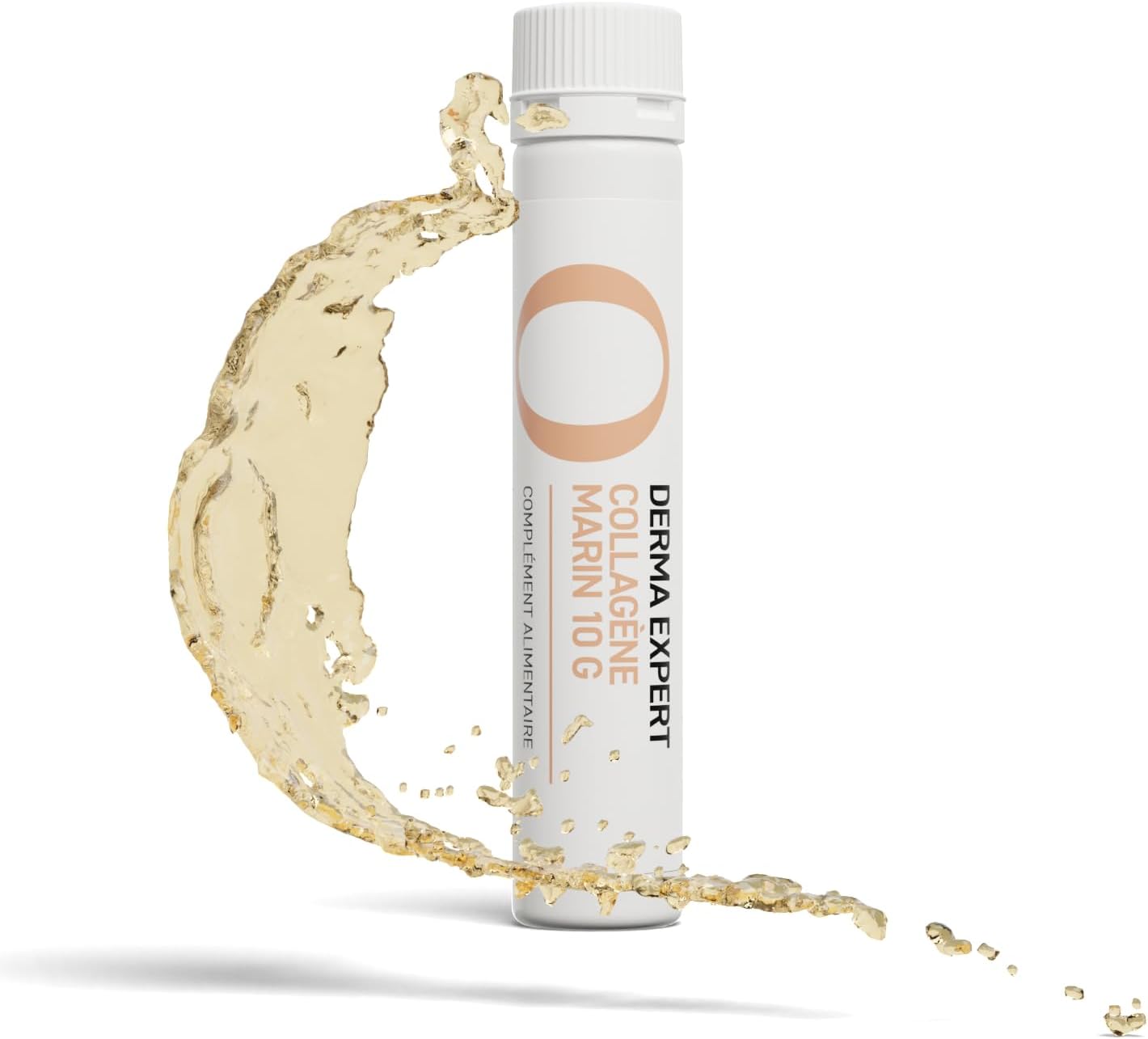 Oenobiol Derma Expert – Marine Collagen 10g - Global Anti-Aging - Anti-Wrinkle - Skin Elasticity - Food Supplement - 10 Liquid Shots - Image 3