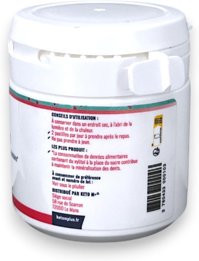 CETOKISS Oral Probiotic Mint | 1 Billion UFC HOWARU | Fresh Breath & Healthy Gums | Sugar Free | 90 Lozenges - 3 Month Cure | Balance of Flora and Oral Microbiota - Image 3