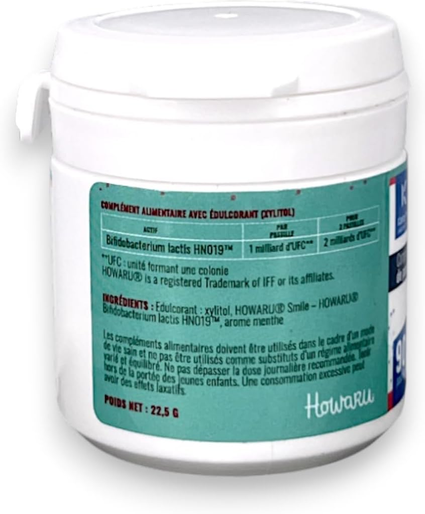 CETOKISS Oral Probiotic Mint | 1 Billion UFC HOWARU | Fresh Breath & Healthy Gums | Sugar Free | 90 Lozenges - 3 Month Cure | Balance of Flora and Oral Microbiota - Image 4