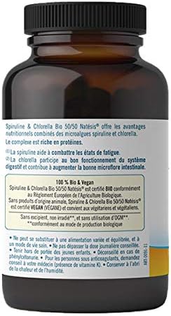Natésis - Spirulina & Chlorella 50-50 400 mg 250cp - Sold per unit - Image 4