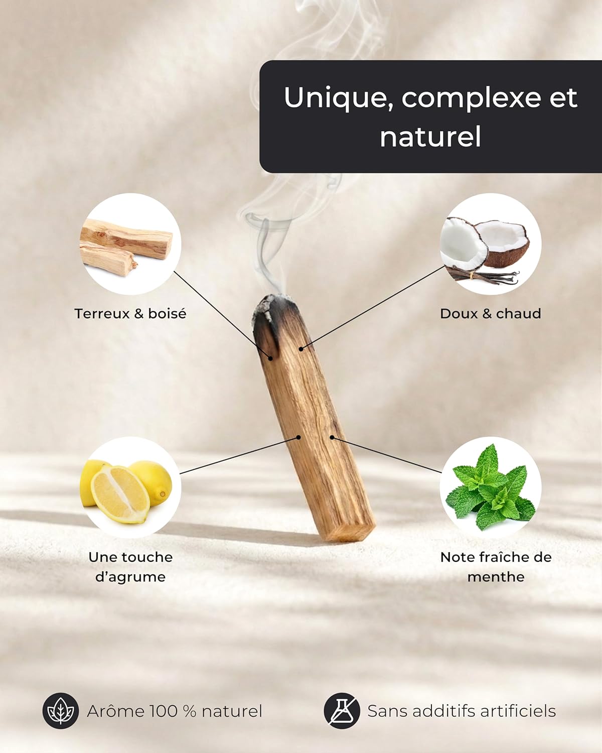 Incensera Palo Santo Wood - 8 Sticks of Natural Incense (10cm) - Palo Santo Incense for Spiritual Home Purification, Meditation & Aromatherapy - Sacred Wood From Sustainable Harvests - Image 9