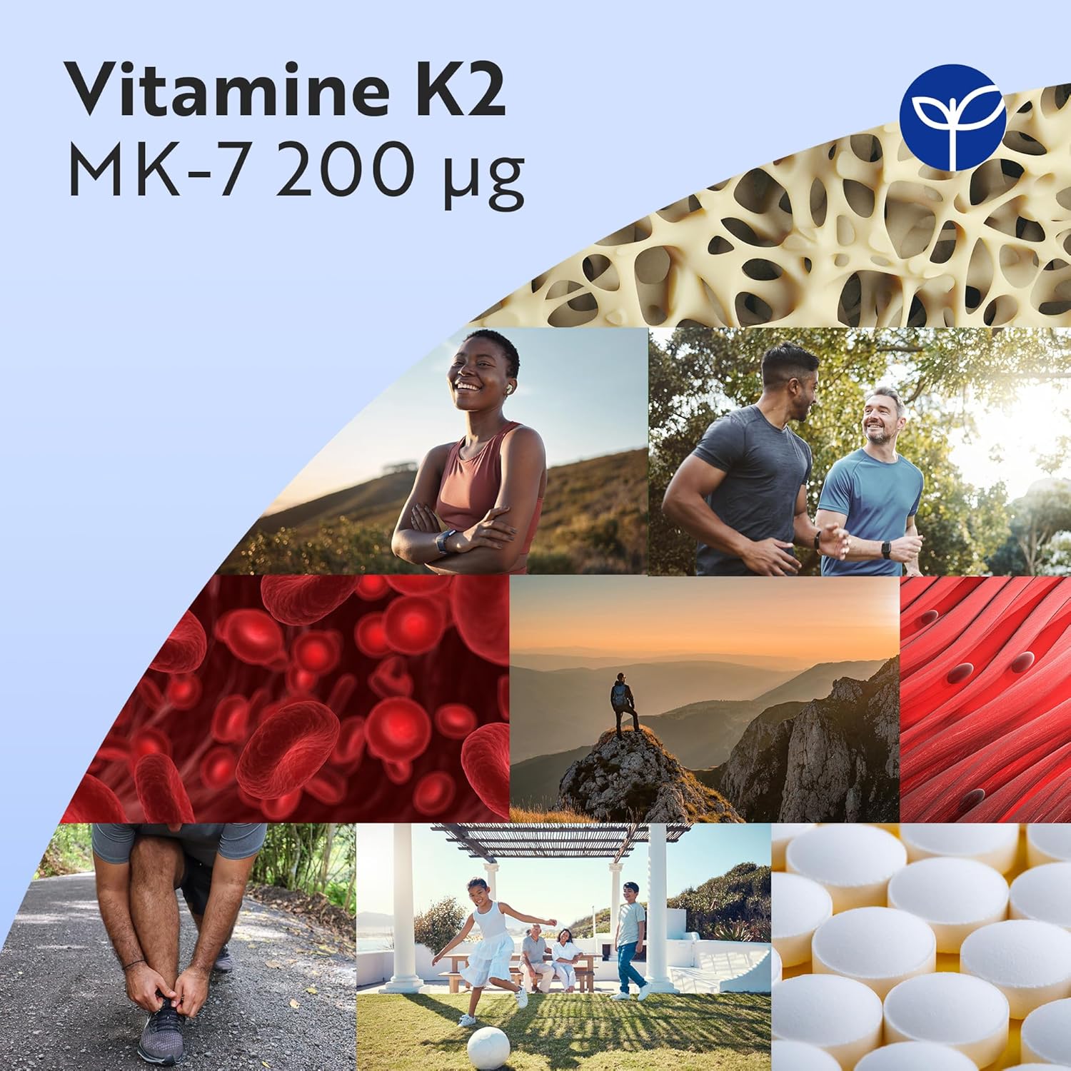 Nutravita Vitamin K2 MK-7 200mcg - 365 vegan micro-tablets (no capsules) - Contributes to the maintenance of a normal bone - Very powerful MK7 menaquinone - Image 4