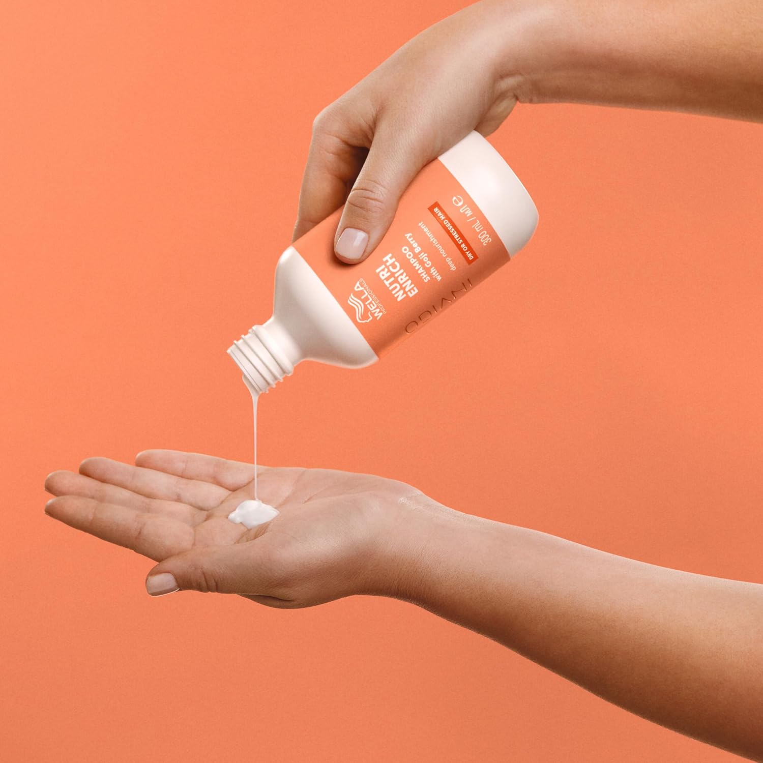 Wella Professionals INVIGO NUTRI ENRICH Shampoing Nourrissant et Hydratant pour Cheveux Secs et Abîmés - Avec Acide Oléique et Baies de Goji - Image 3