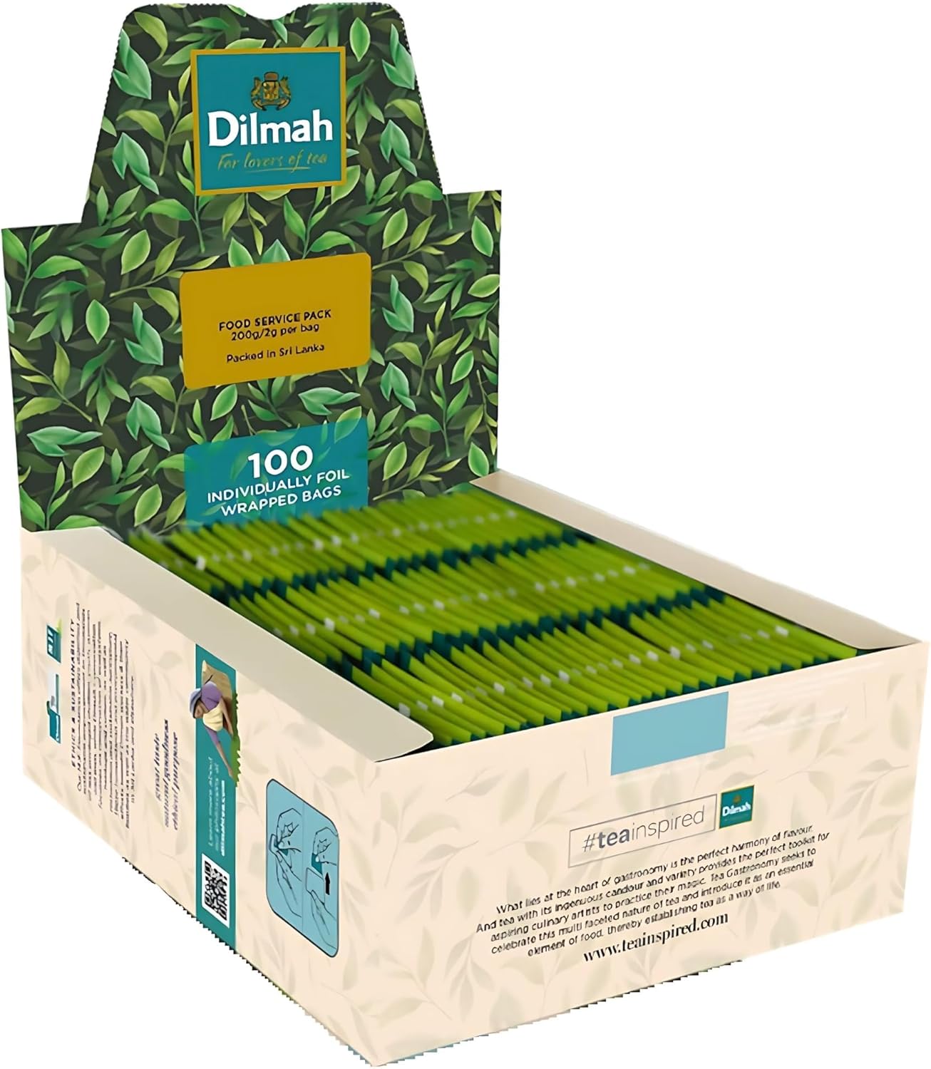 Dilmah - 100 tea bags - Premium Ceylon tea - From sweet and soothing to aromatic and strong - Tea leaves hand-picked in Sri Lanka (Chamomile) - Image 4