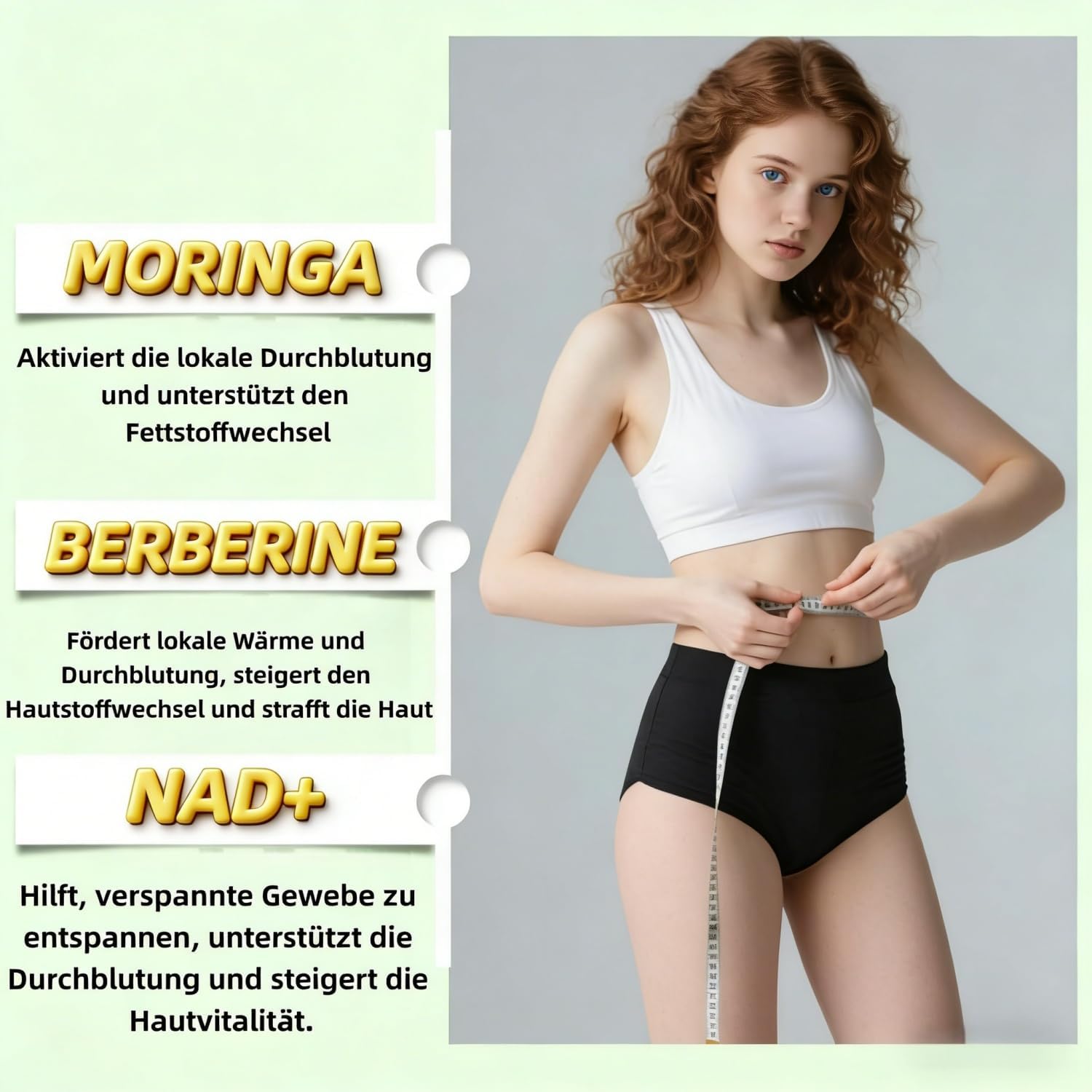 Moringa Berberine x NAD+ Natural Slimming Dressings 10 Times Micro Needle Metabolism Regulator (3 HP) - Image 7