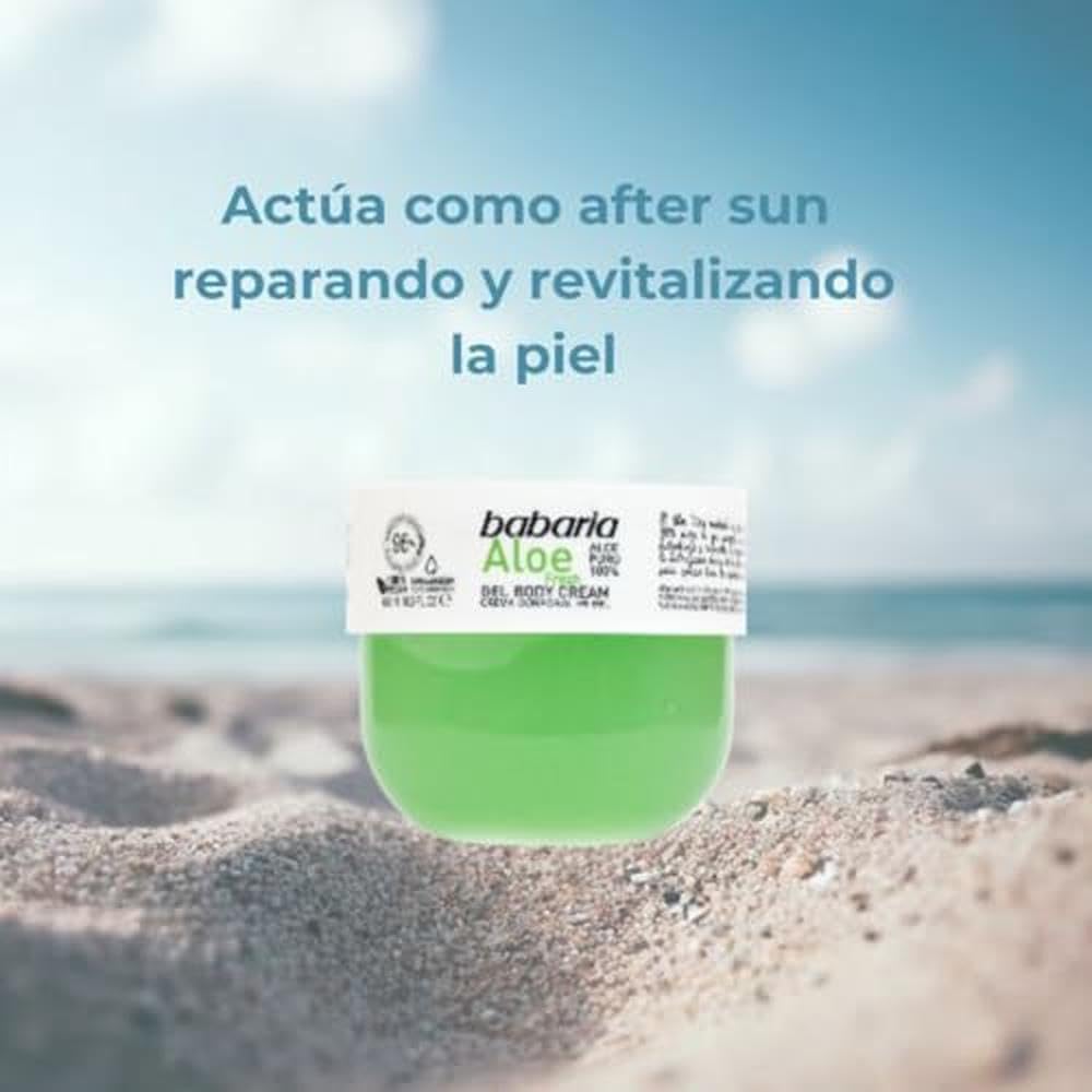 Babaria Crema Corporal Aloe Vera Gel Puro 100% 400 ml - Image 3