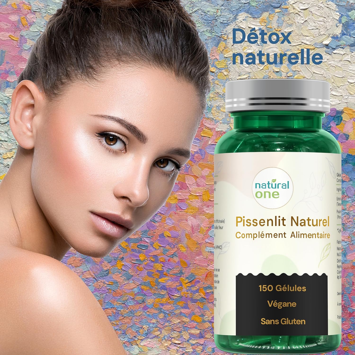 Natural ONE Natural Dandelion – Concentrated Extract 15:1 – Liver Detox & Drainage – 150 Capsules (8 Weeks) – 100% Plant-Based, No Additives – Tested in German Laboratory - Image 3