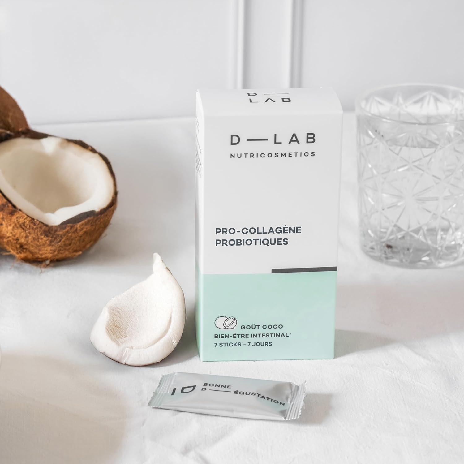 D-LAB Pro-Collagen Probiotics | 7 Day Cure Sticks | Food Supplement Made in France | Probiotics and Prebiotics | Intestinal Microbiota Digestion Comfort Digestive and Transit - Image 3