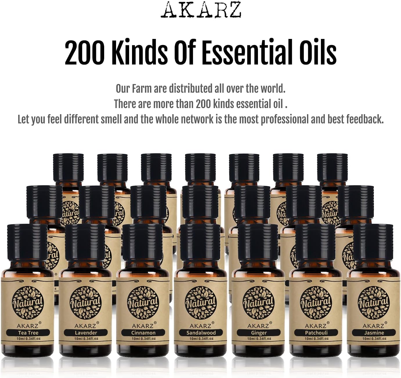 AKARZ Natural Marigold Essential Oil Organic Marigold Oil for Skin Care, Body and Hair Care, Diffuser, Candle, Soap Making, DIY, Aroma Massage 10ml - Image 6