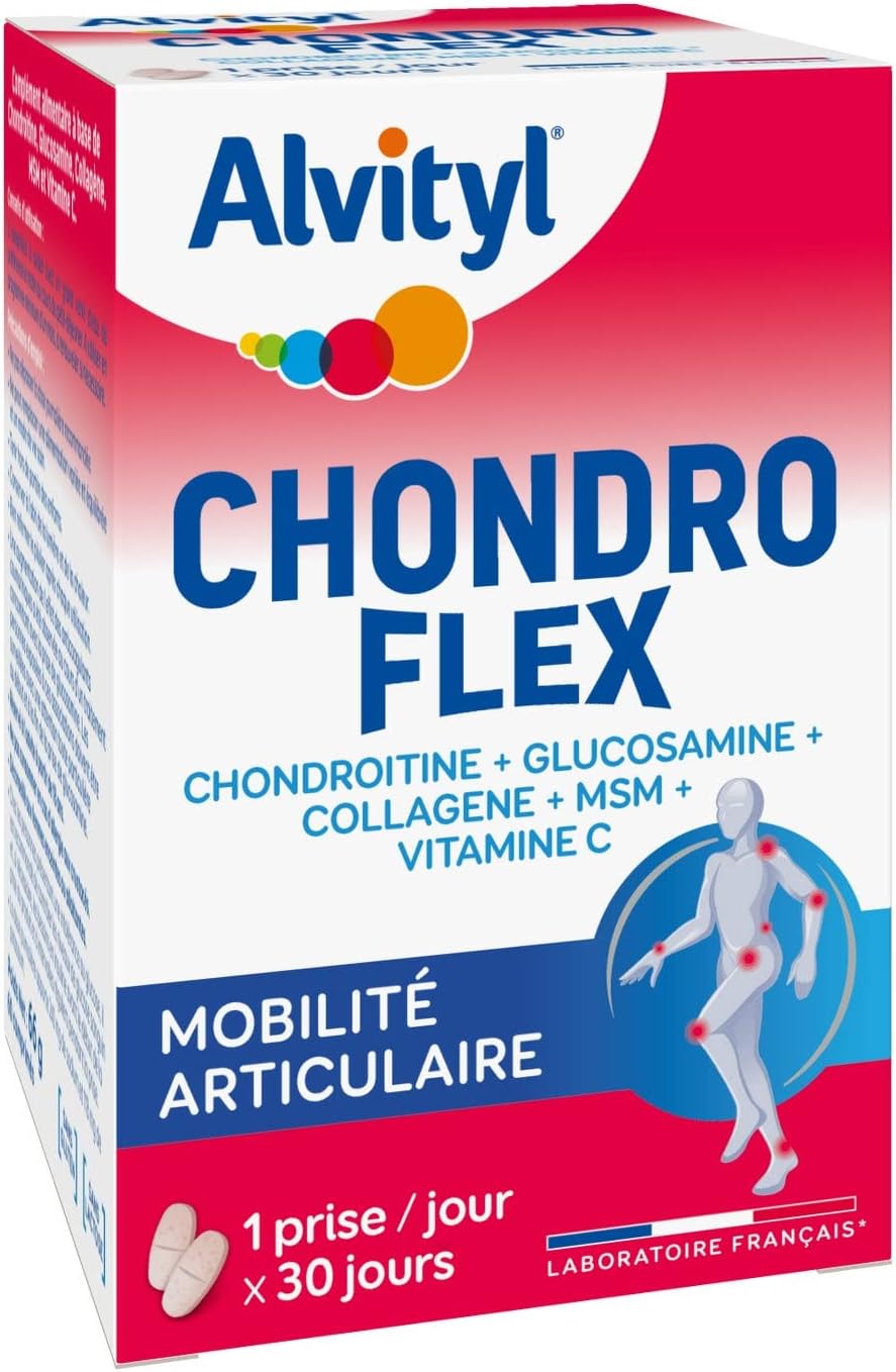 Urgo GOVital Chondro Flex Chondroitin Glucosamine Collagen MSM Vit C – Three Months Treatment – Pack of 3 Boxes - Image 6