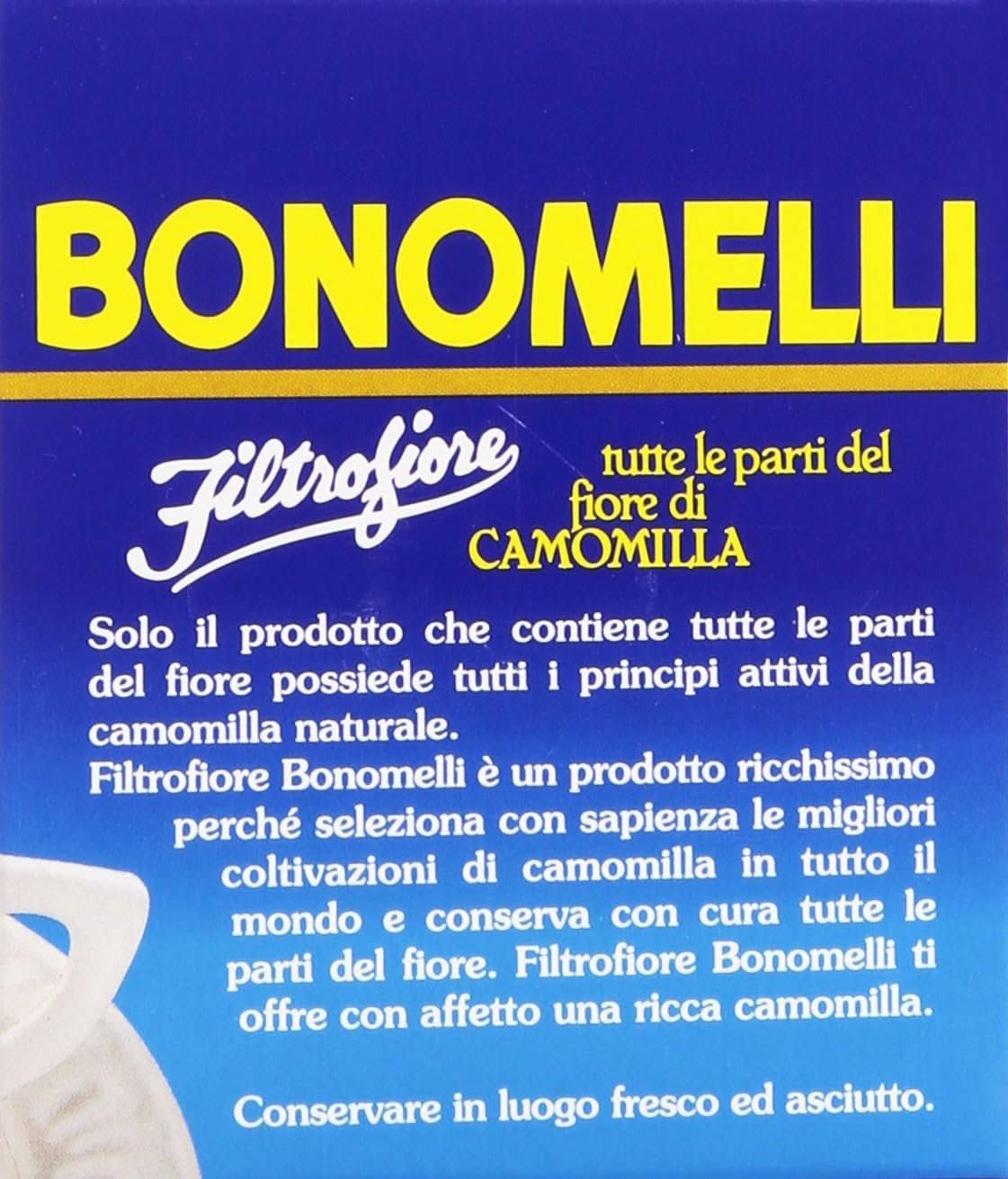 Bonomelli Flower filter all parts of chamomile flower, 14 filters - Image 3
