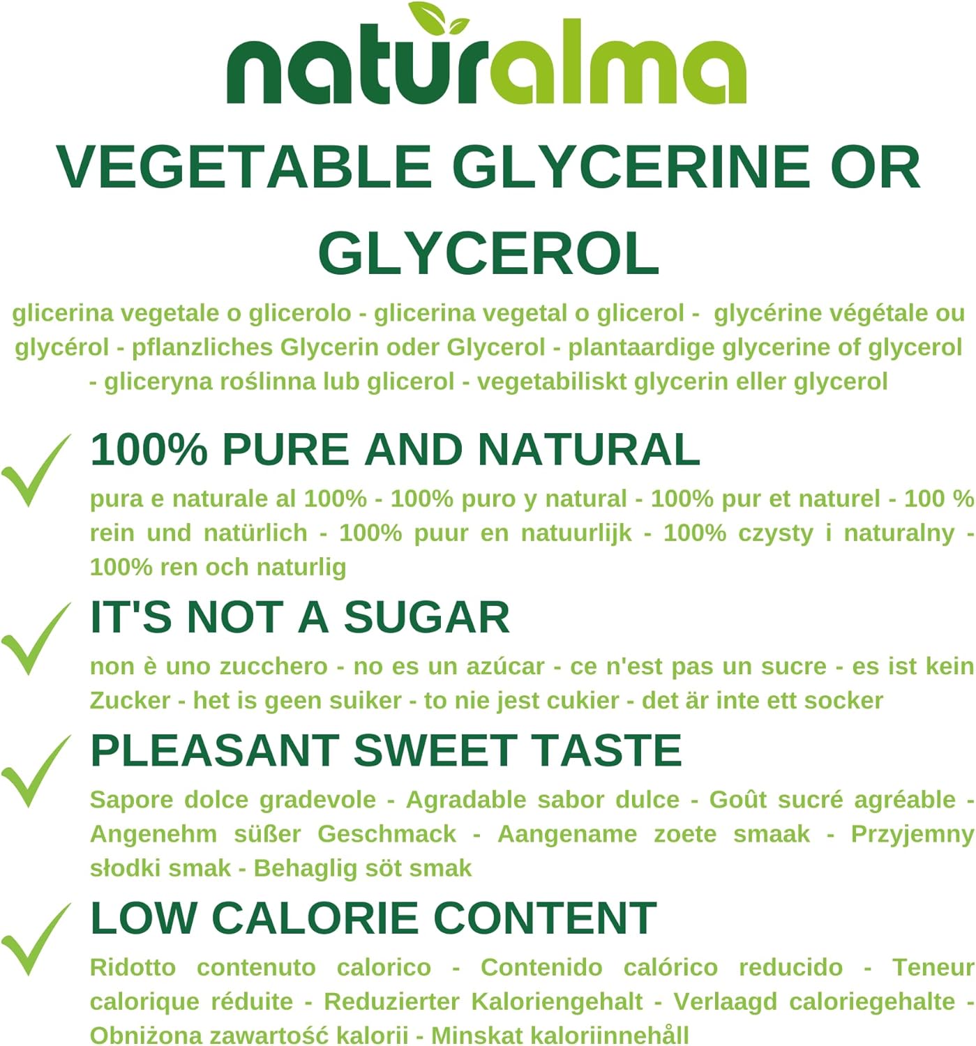 Gratteron Gaillet (Galium aparine) Grass with Flowers Mother Tincture Alcohol-Free Naturalma - Liquid Extract Drops 200 ml - Dietary Supplement - Vegan or Vegan - Image 9