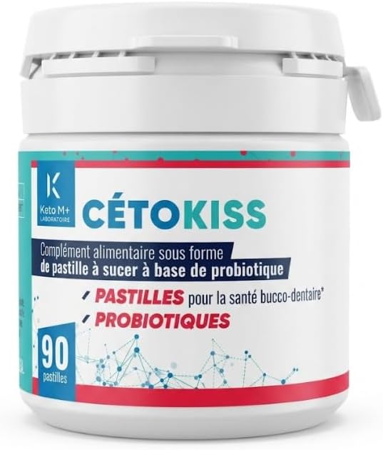CETOKISS Oral Probiotic Mint | 1 Billion UFC HOWARU | Fresh Breath & Healthy Gums | Sugar Free | 90 Lozenges - 3 Month Cure | Balance of Flora and Oral Microbiota - Image 2
