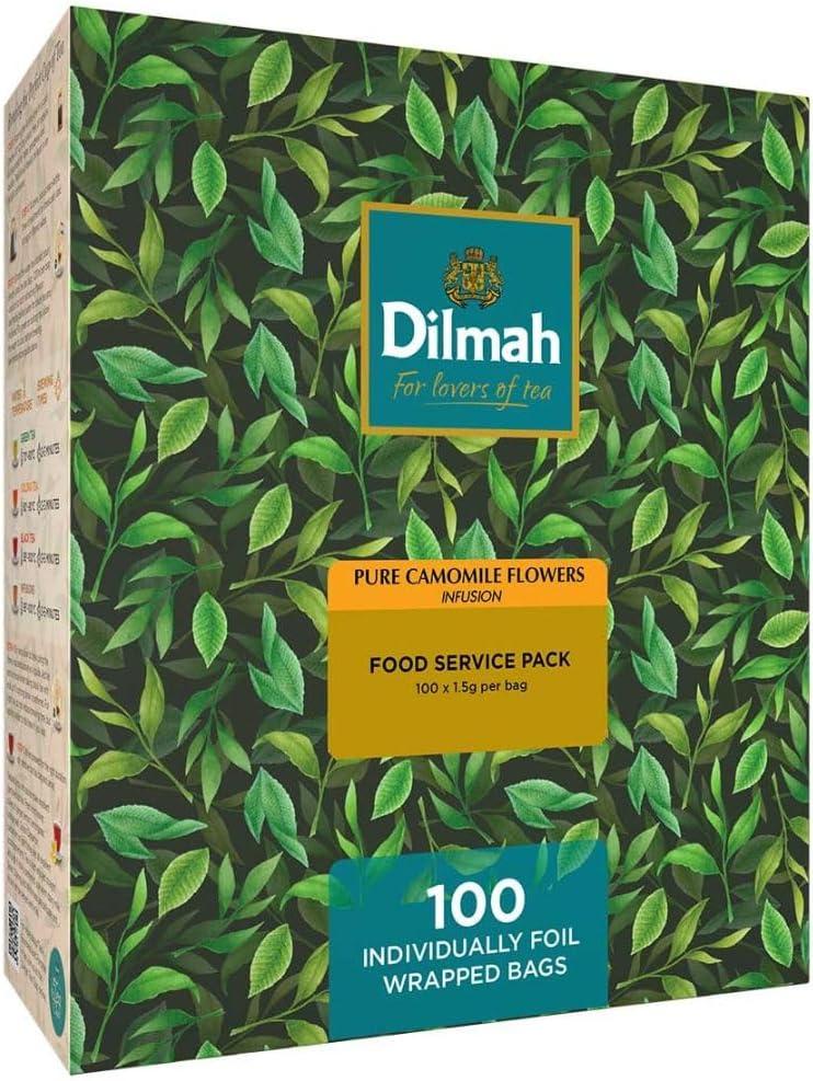 Dilmah - 100 tea bags - Premium Ceylon tea - From sweet and soothing to aromatic and strong - Tea leaves hand-picked in Sri Lanka (Chamomile) - Image 2