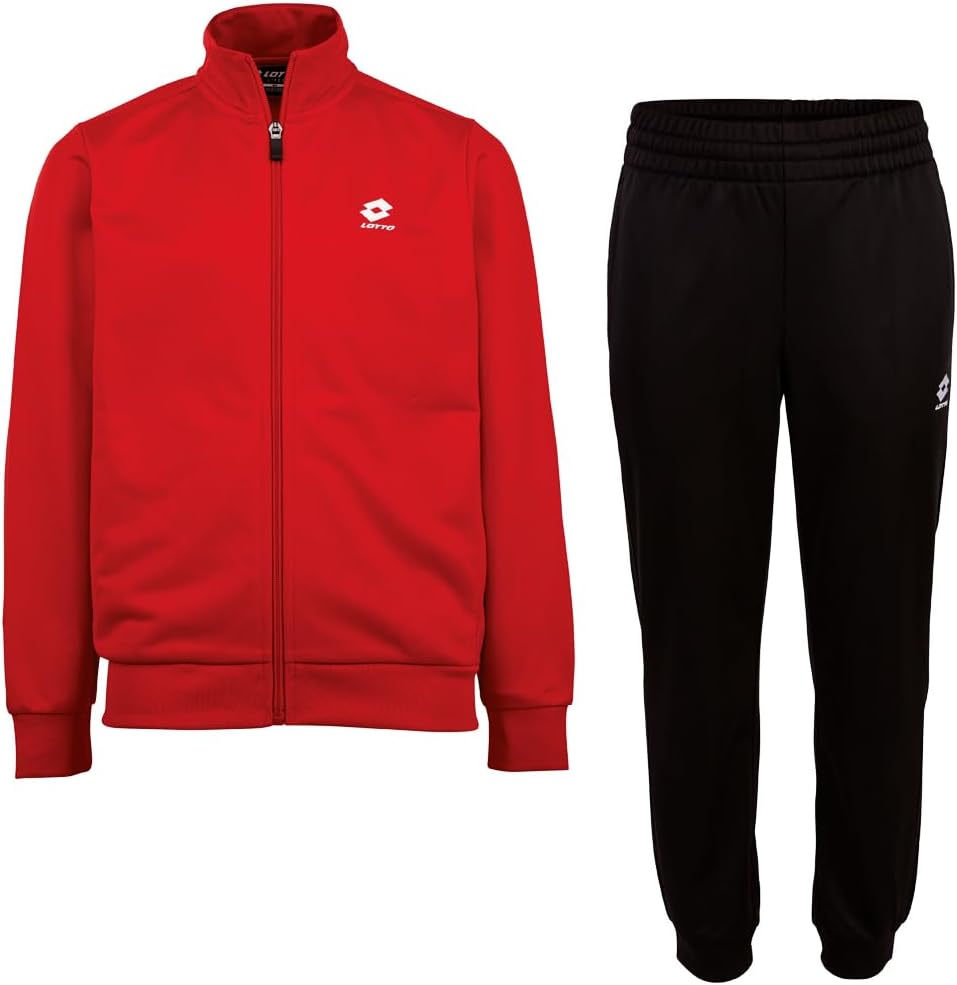 Lotto 1124055j Training Suit, Regular Fit Unisex Children's Tracksuit (Pack of 1) - Image 2