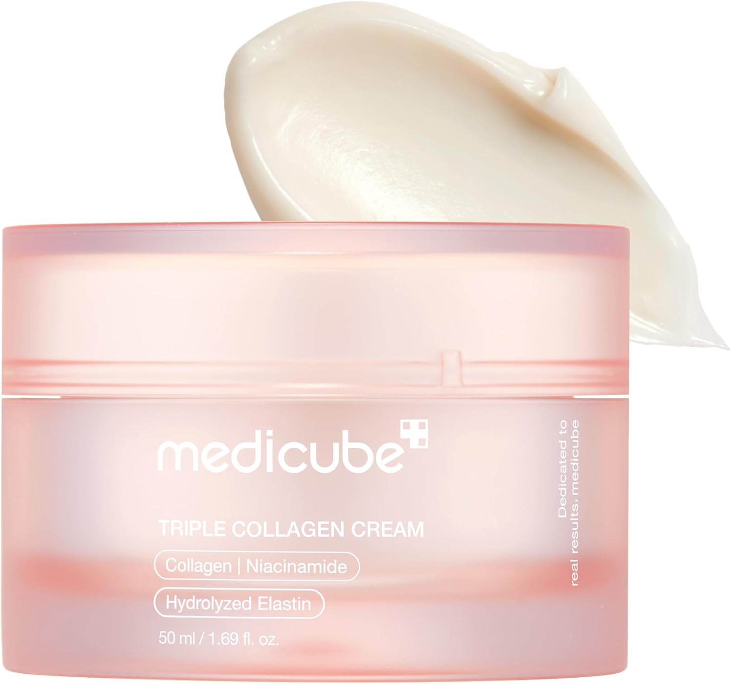 Medicube Triple Collagen & Hyaluronic Acid, Premium Elastin & Shea Butter - Anti Wrinkle & Moisturizing Face Cream - Skincare Coreen, 50ml - Image 2