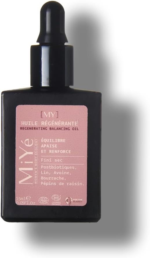 MiYé | Regenerating Face Oil | Jojoba Oil, Flax, Borage & Grapeseed | Organic Face Care | All Skin Types | 30ml - Image 2