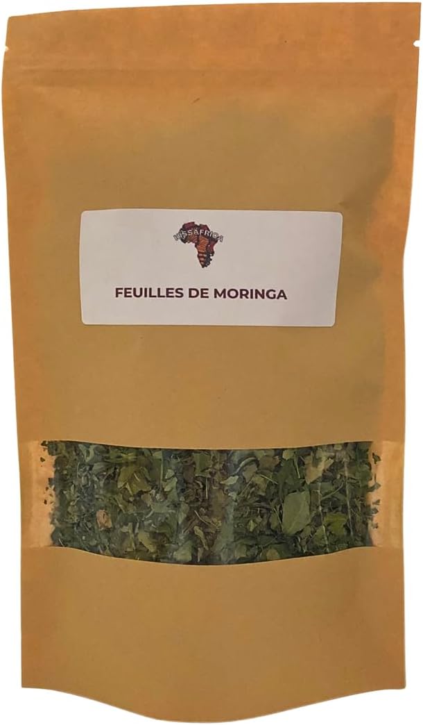 Minced Moringa Leaves 50g - Dried Moringa Oleifera - 100% Natural Superfood for Infusions, Cooking, Soups, African Sauces - Vegan - Image 2